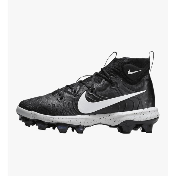 Men's Nike Alpha Huarache NXT MCS Black Baseball Cleats DJ6519-002 Size 10.5